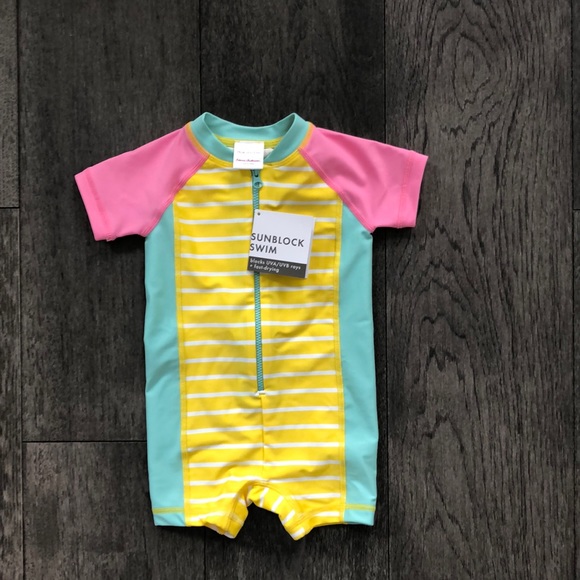 Hanna Andersson Swim Hanna Andersson Rash Guard Babys Suit Poshmark